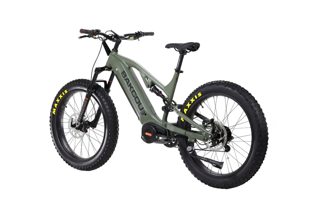 Bakcou Scout Jager Electric Bike - 750W Powerful Motor, 48V 14Ah Battery, 28MPH Top Speed - Perfect for Hunting, Off-Roading & Outdoor Adventures