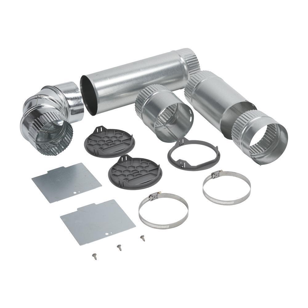 Amana W10470674 Dryer 4-Way Side Vent Kit - Compatible with Amana Dryers - Easy Installation for Laundry Room Venting Solutions
