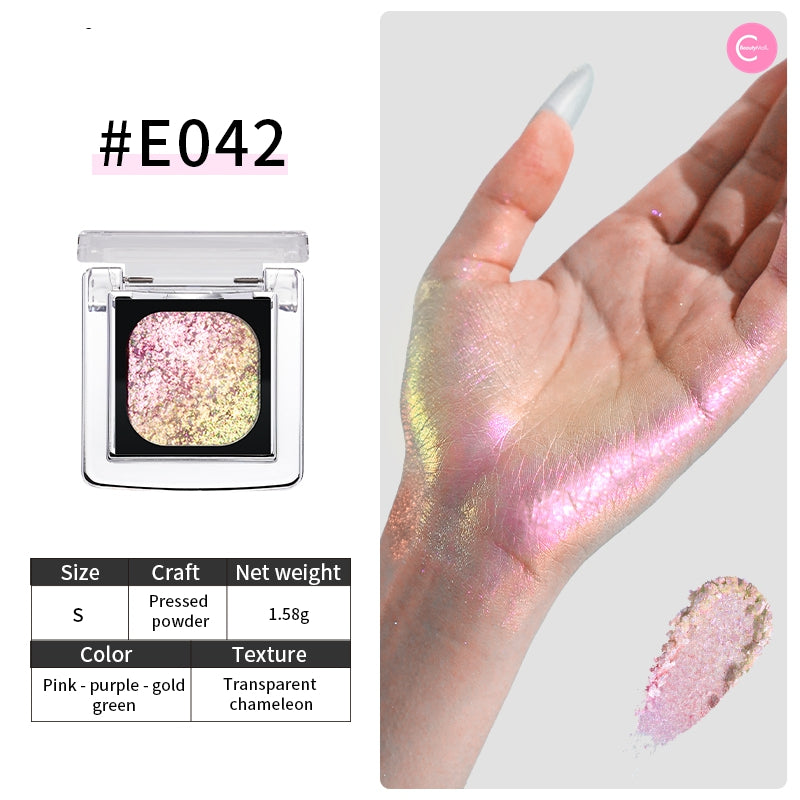 CHEERYEP Chameleon Multi-Use Glow Pot - Versatile Single Eyeshadow for Day & Night Makeup, Highlighter & Body Glow | Perfect for Parties, Festivals & Special Occasions