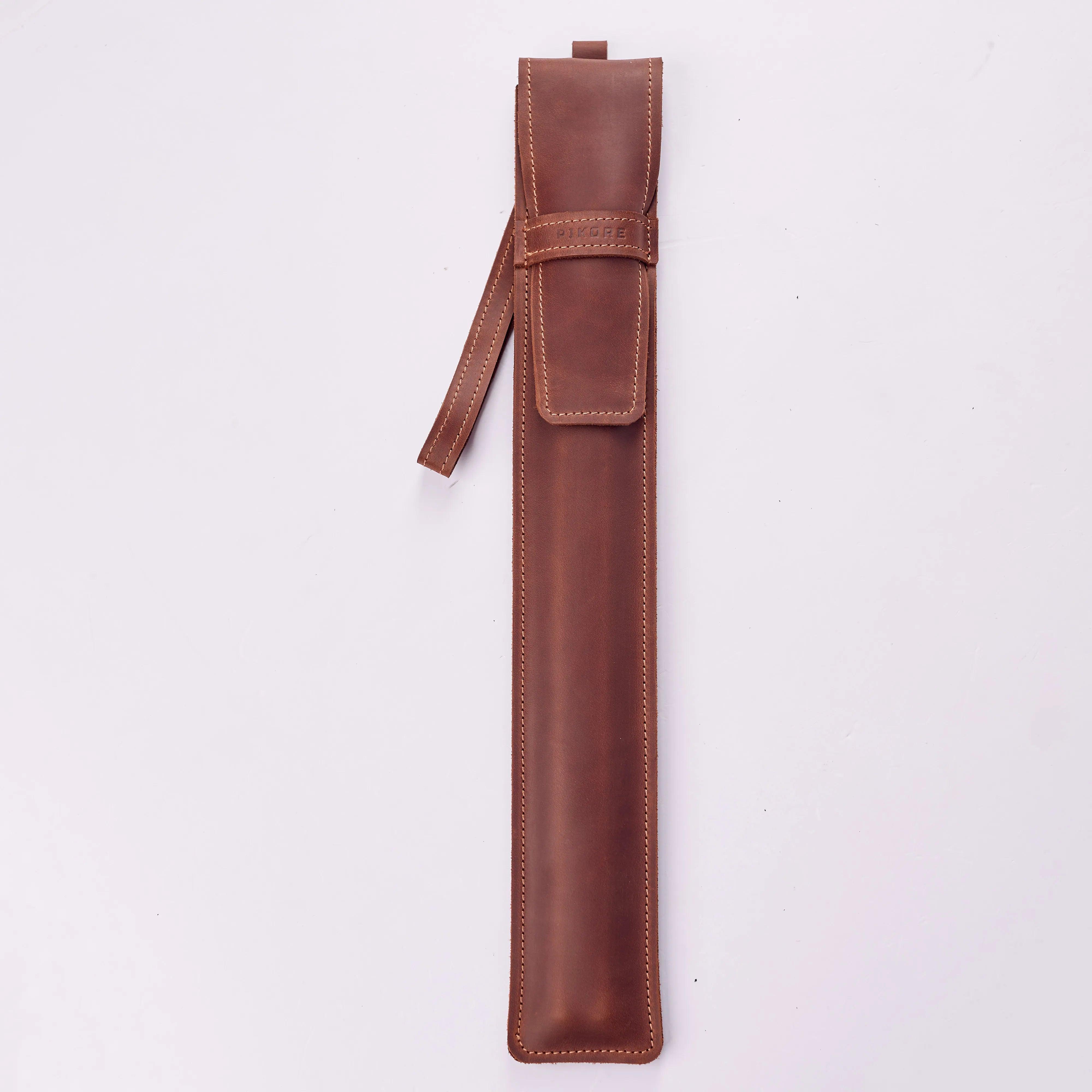 Custom Leather Drum Stick Bag - Personalized Drumstick Holder for Musicians - Perfect for Drummers, Percussionists & Music Lovers