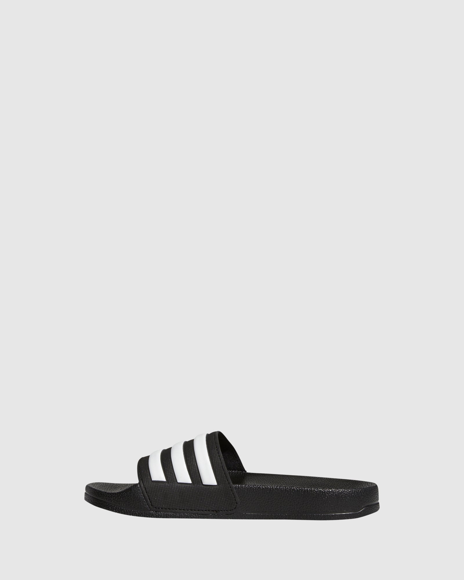 Adilette Comfort Plus Shower Slides for Men & Women - Black & White - Waterproof Pool Sandals for Beach, Gym, Spa & Home Use