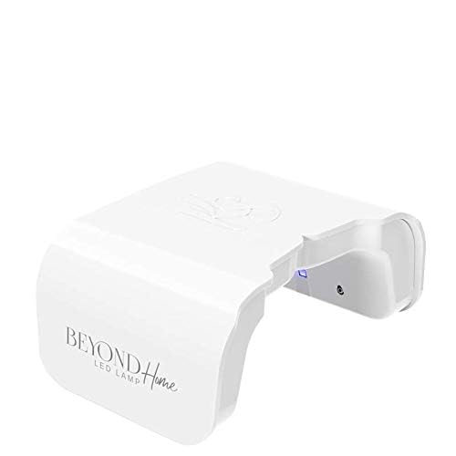 Kiara Sky Beyond Professional LED Nail Lamp for Gel Polish Curing - White, Fast Drying at Home & Salon Use, Perfect for Manicures & Pedicures