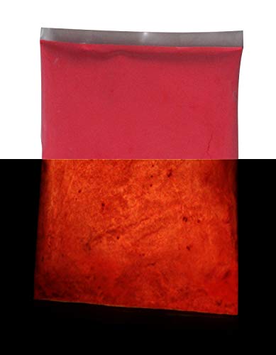 UV Red glows RED