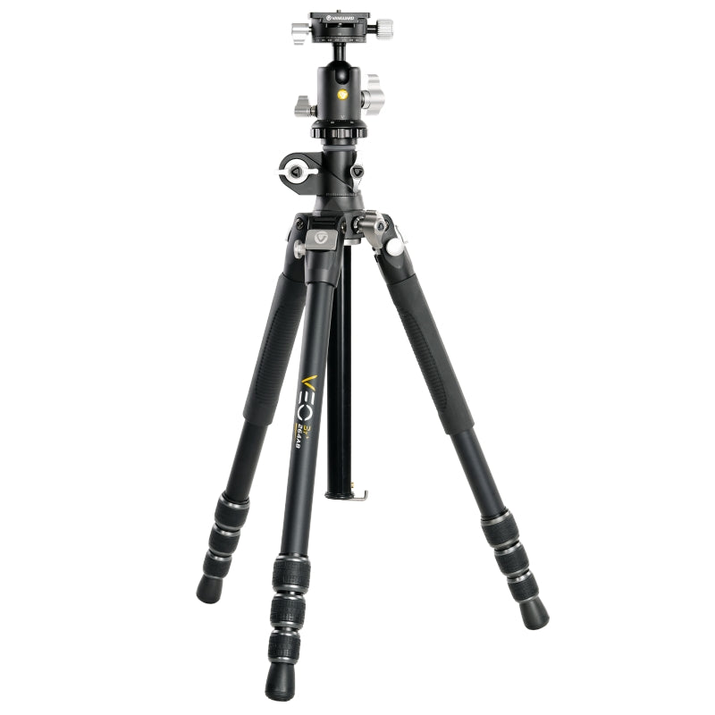 VEO 3T+ 264AB Lightweight Aluminum Travel Tripod - Compact & Portable Camera Stand for Photography, Vlogging & Outdoor Adventures