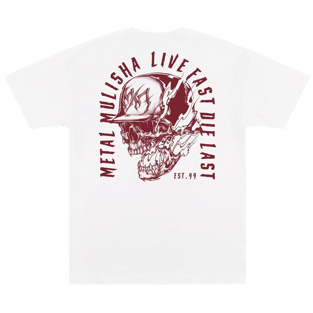 Metal Mulisha Smokin Graphic T-Shirt for Men - Edgy Biker & Skater Style - Perfect for Motorcycle Rides, Skate Sessions & Streetwear Fashion