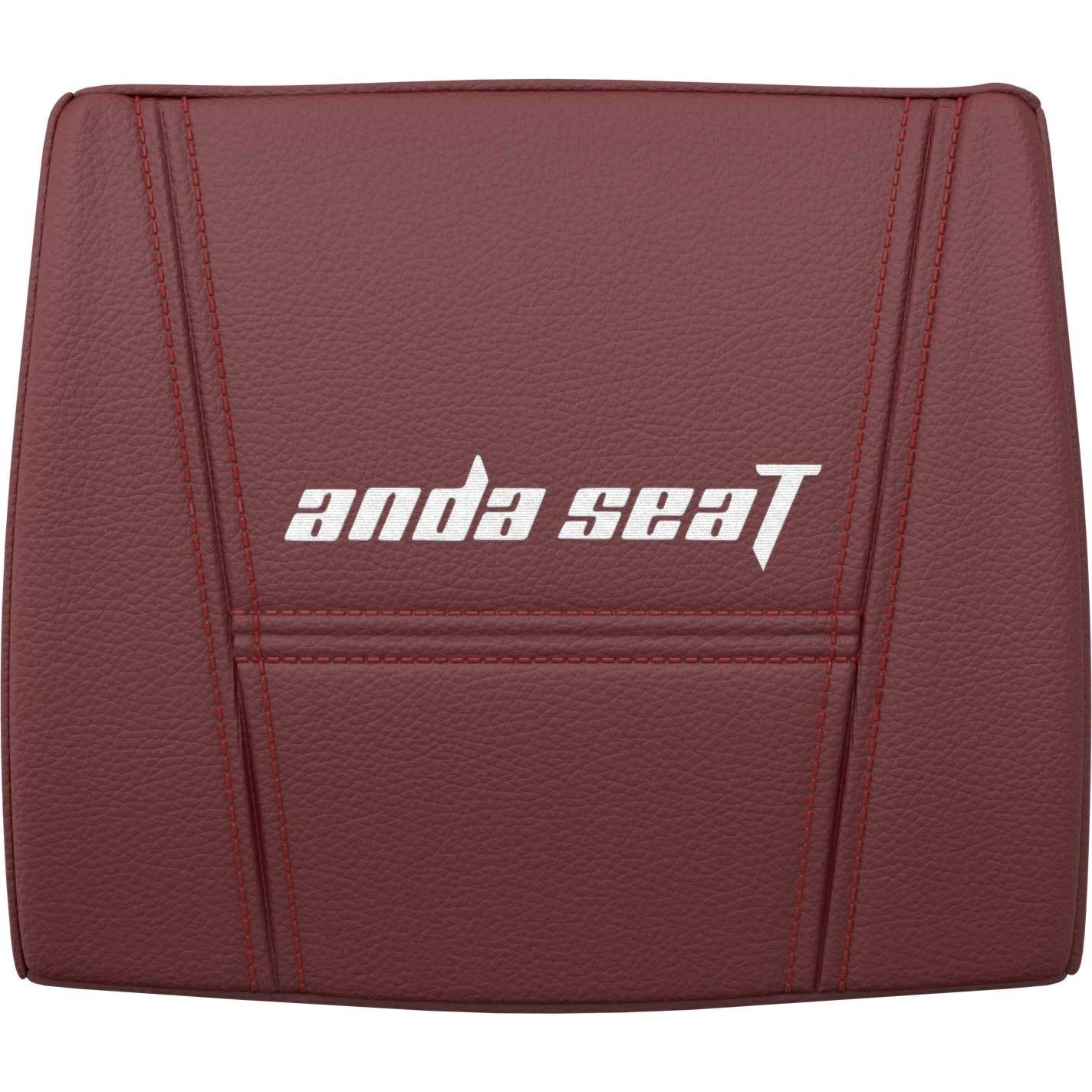 Anda Seat XL Lumbar Support Pillow for Office Chair - Premium Ergonomic Back Cushion (Maroon) | Comfort for Long Hours Sitting at Work, Gaming & Home Office