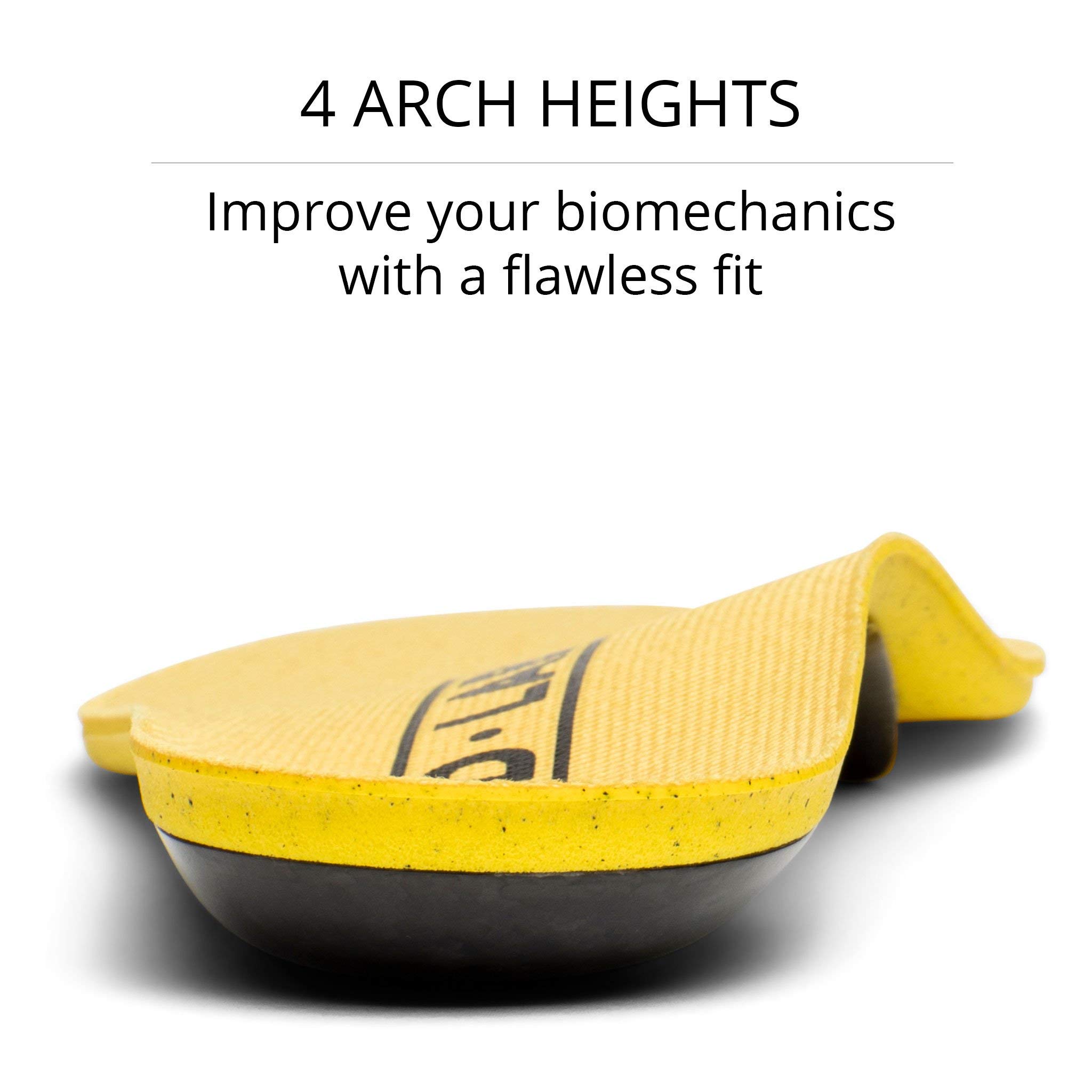 Dash Carbon Fiber Performance Insoles – Ultra Firm Orthotic Arch Support for Soccer Cleats, Cycling & Running Shoes – Enhance Comfort & Stability for Sports & Active Lifestyles
