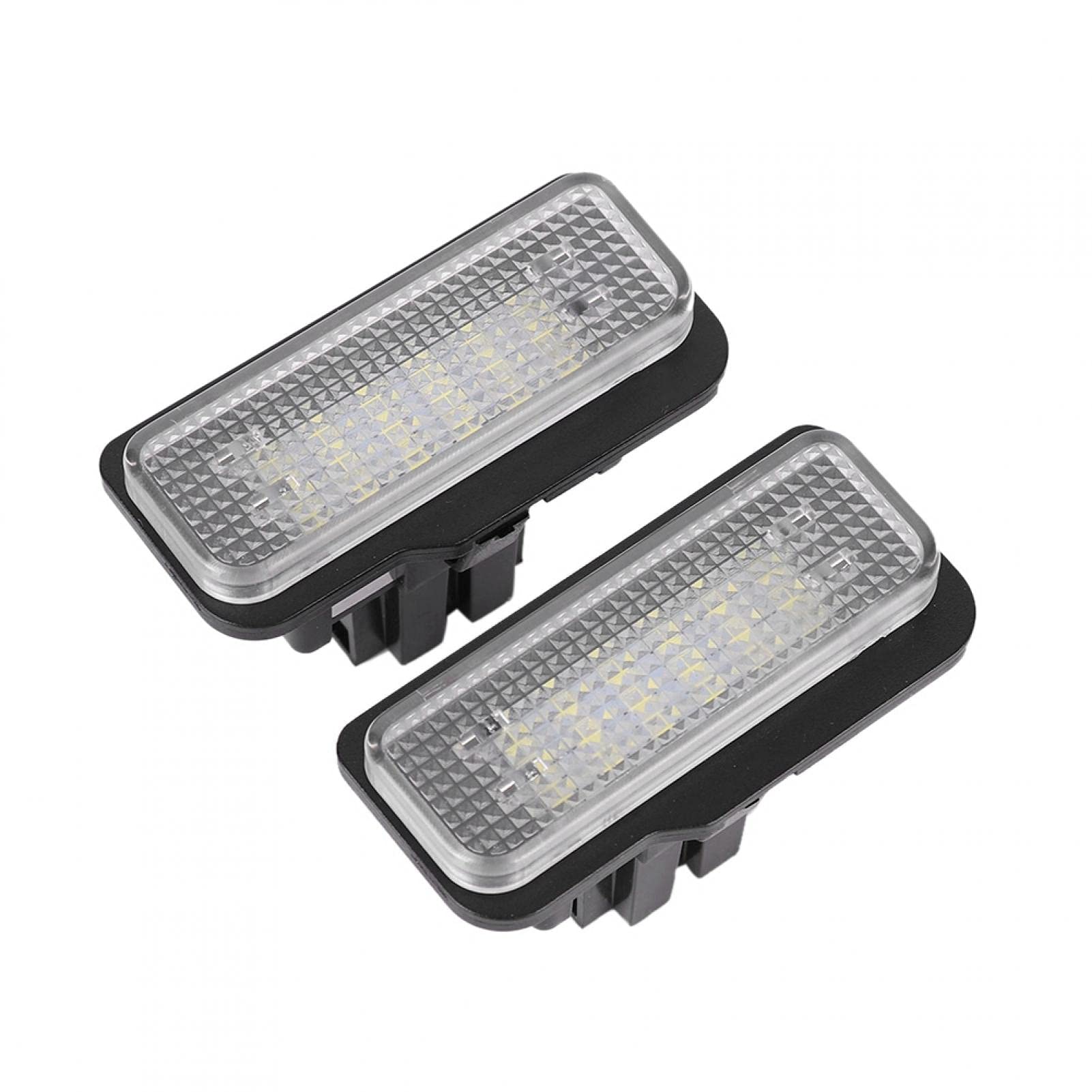 Yosoo LED License Plate Light - 1 Pair Super Bright White License Number Plate Lamp for Mercedes S203 W211 C219 R171 - Perfect for Night Driving & Enhanced Vehicle Appearance