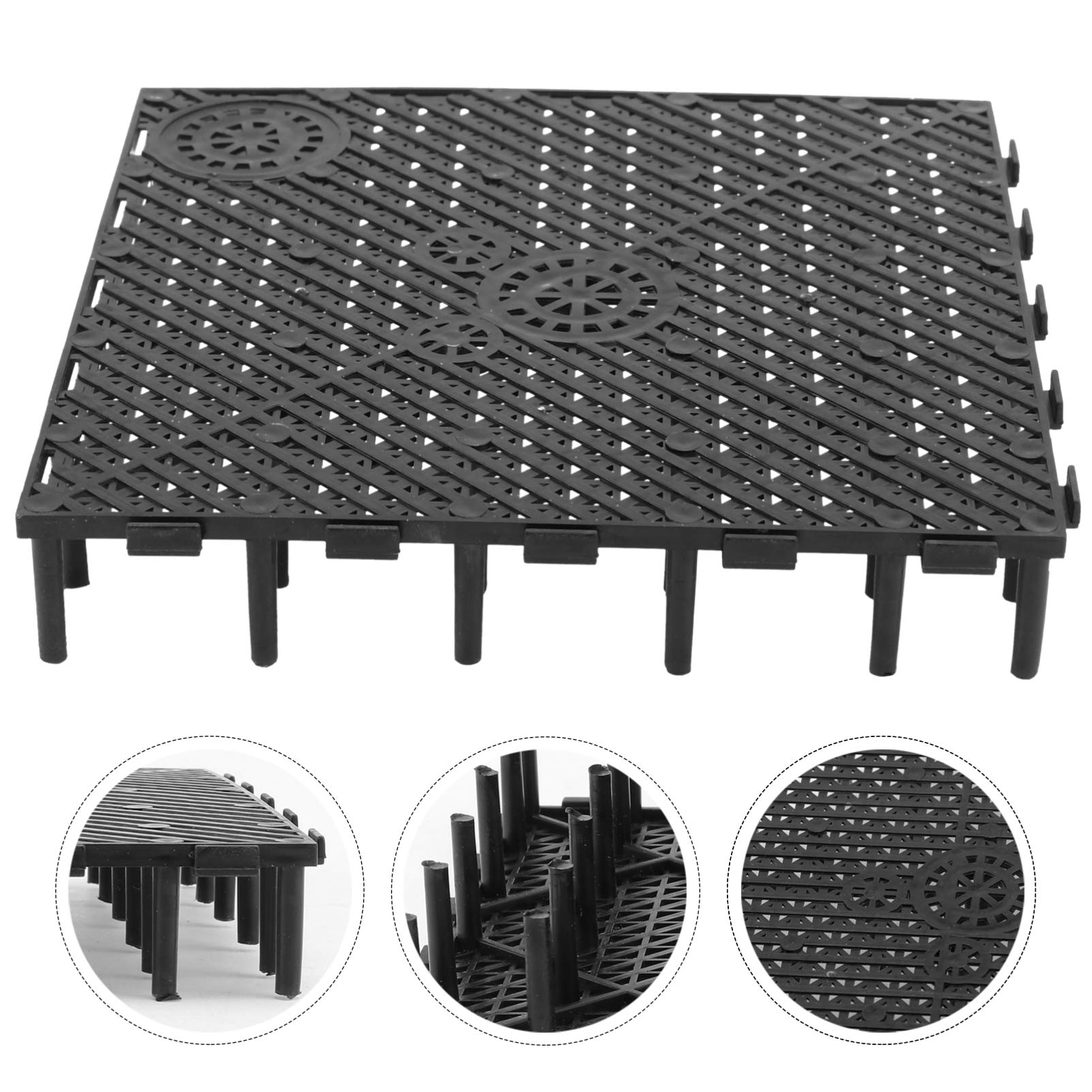 iplusmile 10 Gallon Aquarium Bottom Plate - Fish Tank Divider & Undergravel Plate (20pcs) - Perfect for Aquarium Setup, Fish Tank Separation, and Aquatic Plant Arrangement