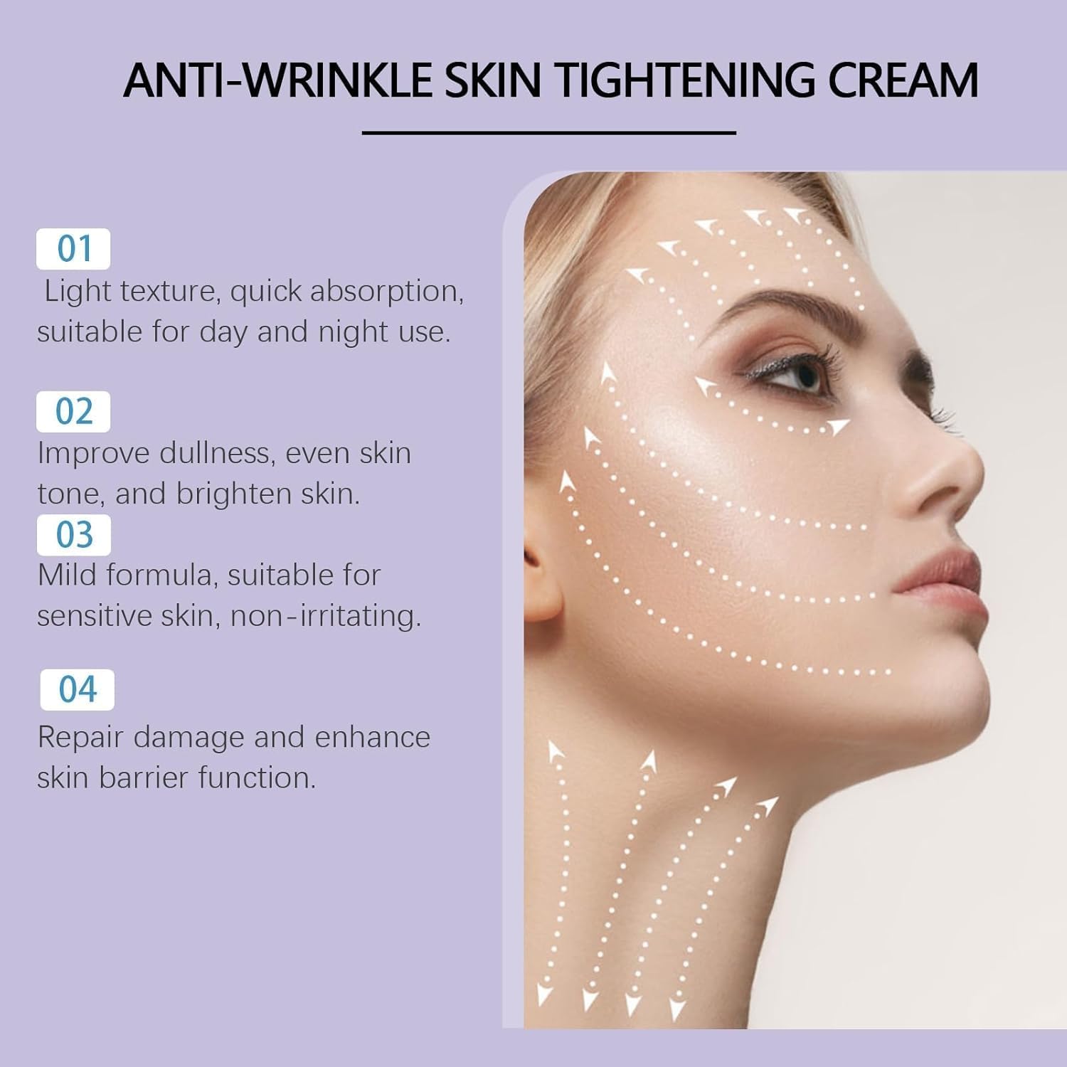Overnight Toning Whip - Firming Body Cream for Loose Skin & Anti-Wrinkle Tightening Gel | Skin Tightening Serum for Arms, Legs & Stomach | Perfect for Post-Pregnancy & Weight Loss Body Care
