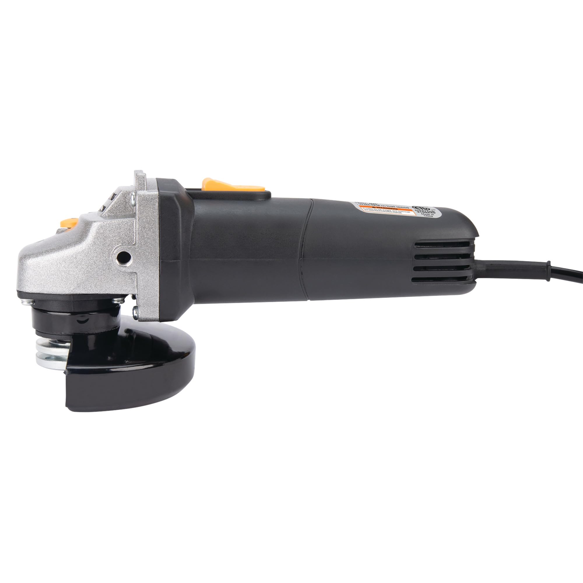 Performance Tool W50044 4-1/2-Inch Angle Grinder - Powerful Metal Cutting & Grinding Tool for DIY Projects, Metalworking, and Construction