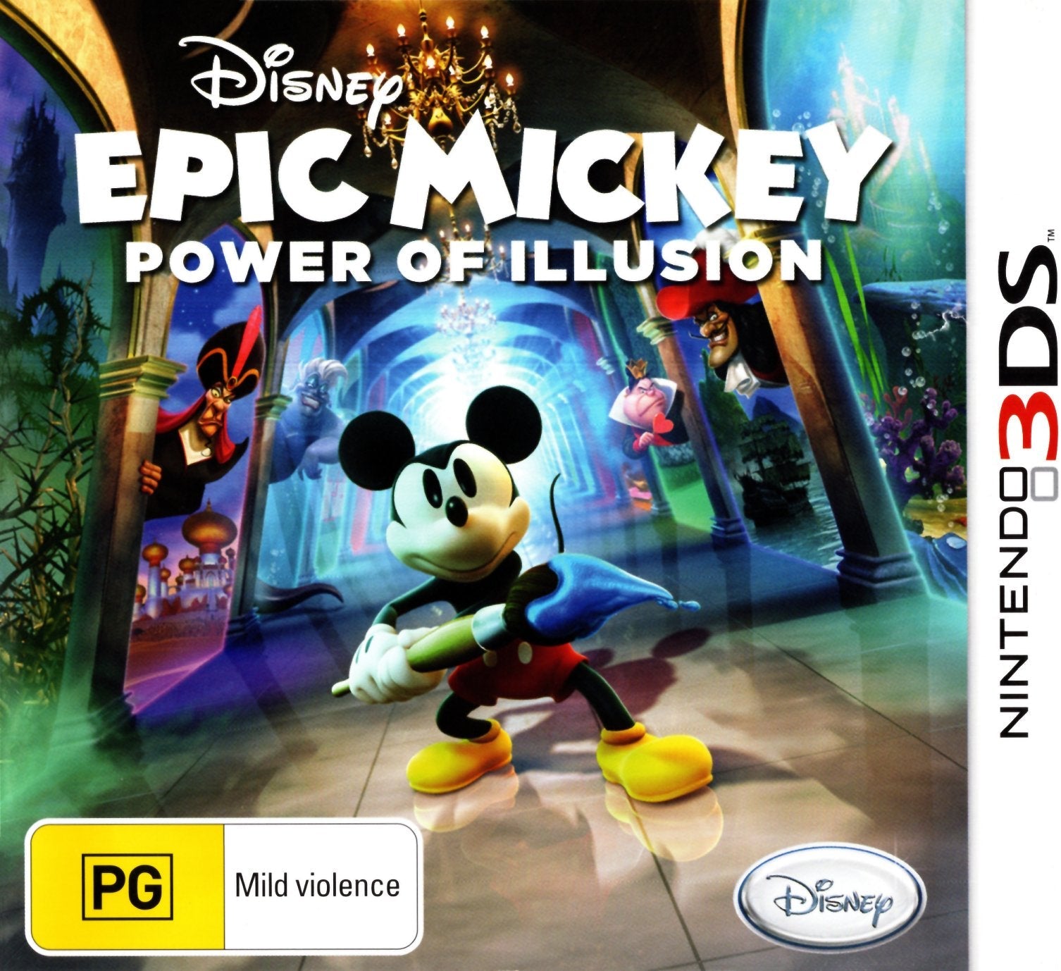 Disney Epic Mickey: Power of Illusion - Nintendo 3DS Game (PAL Version) | Action-Adventure Platformer for Kids & Disney Fans | Perfect for Travel & Family Game Nights