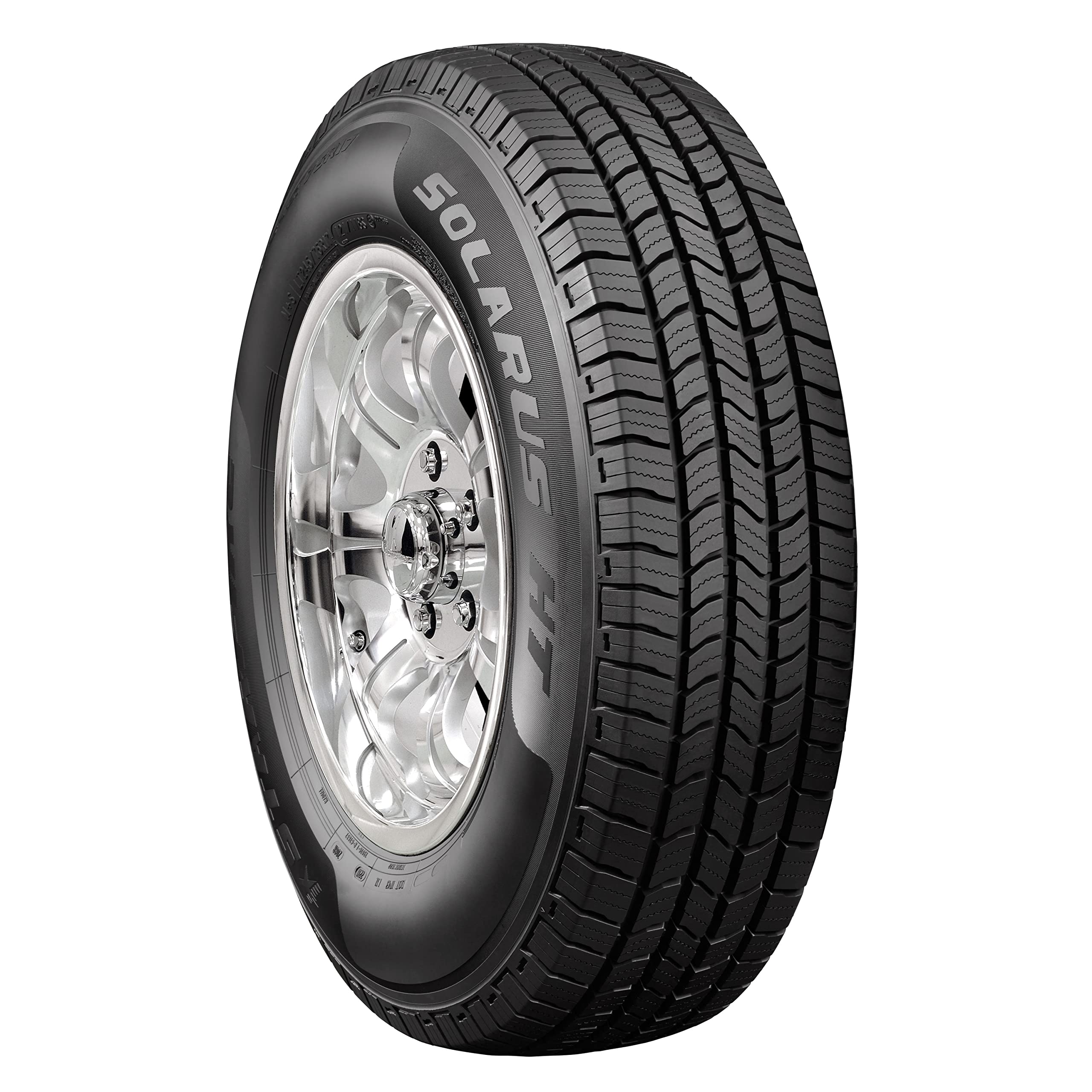 Starfire Solarus HT All-Season 265/70R17 115T Light Truck/SUV Tires - Durable All-Terrain Performance for Highway, Off-Road & Winter Driving