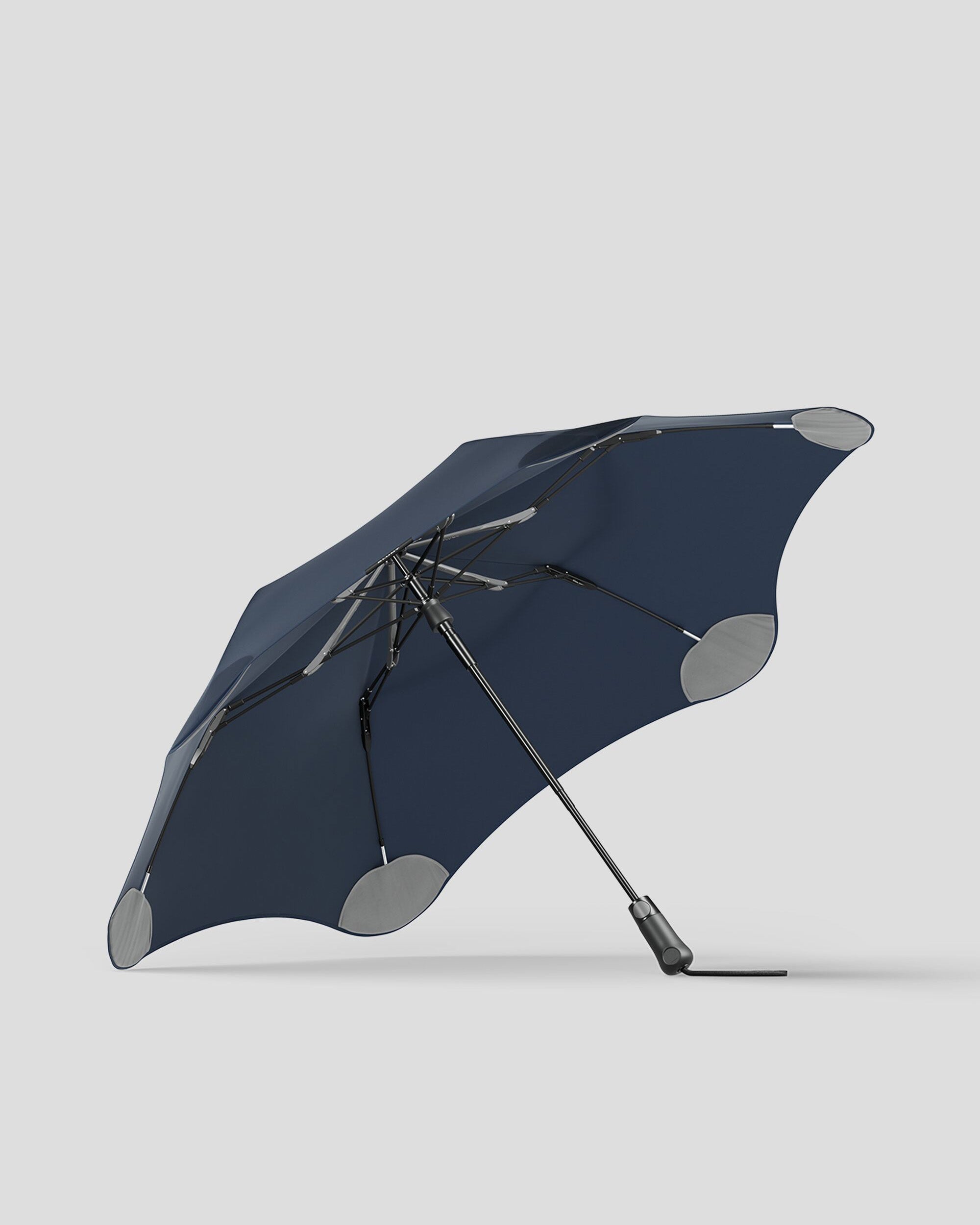 Blunt Metro Compact Windproof Travel Umbrella - Navy Blue for Rainy Days & Outdoor Adventures