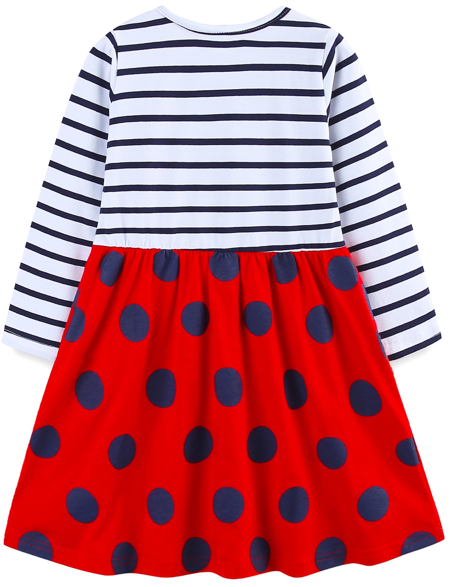 Toddler Girls Cotton Embroidery Applique Short Sleeve Summer Dresses for Ages 2-7 Years - Perfect for Playdates, Birthday Parties & Outdoor Activities