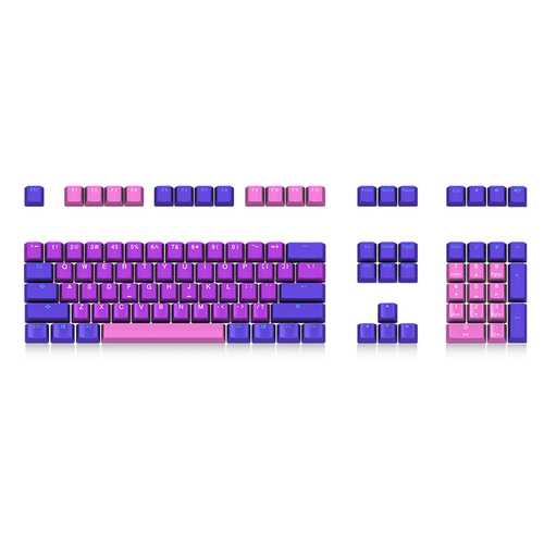 Akko X Ducky Queen 108 Key OEM Profile PBT Keycap Set for Mechanical Keyboard - Durable Custom Keycaps for Gaming & Typing (Black/White) - Perfect for PC, Mac, Office & Esports Enthusiasts