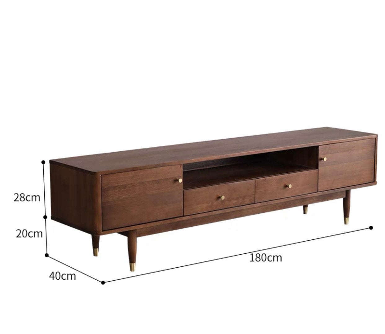 Walnut 1.8 m