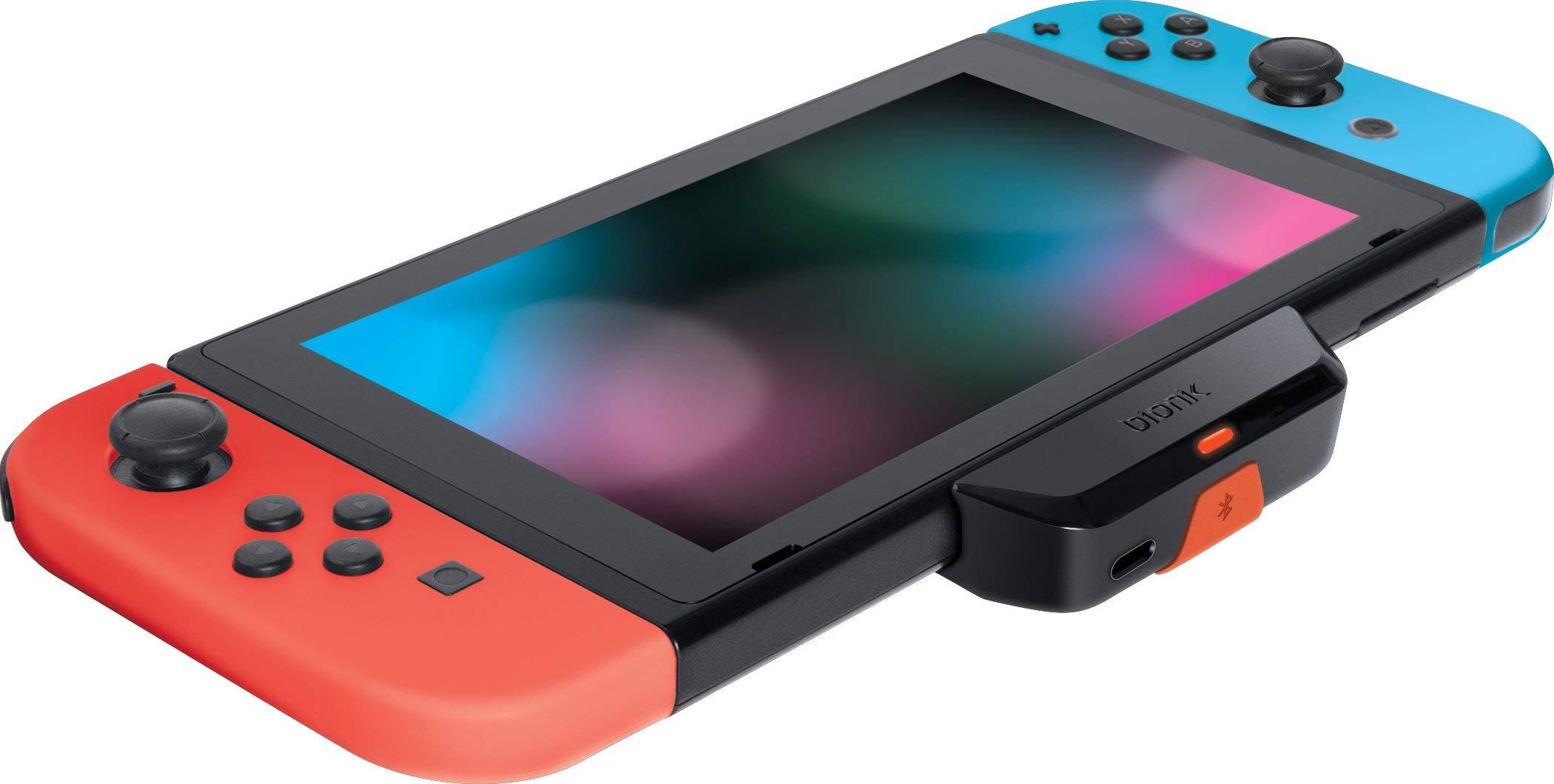 Bionik BT Audio Sync Wireless Bluetooth Adapter for Nintendo Switch - Compatible with AirPods, Beats by Dre & More | Dual Headset Connection, USB-C Charging Port | Perfect for Gaming, Travel & Hands-Free Calls