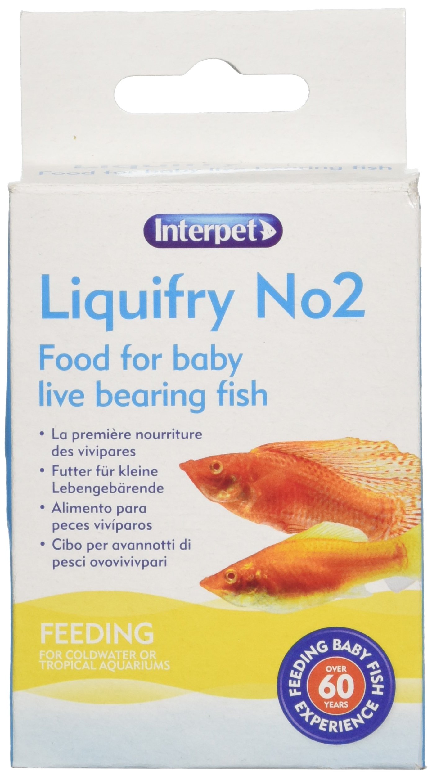 Liquifry Baby Food for Livebearers - Premium Fry Food for Guppies, Mollies & Platys - Ideal for Newborn Fish & Aquarium Breeding