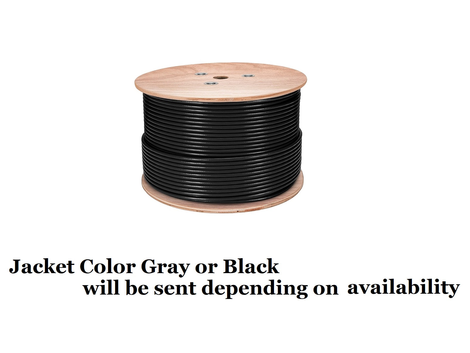 Premium 26AWG 9 Conductor Shielded Wire - Gray or Black Computer Cable for High-Speed Data Transfer & Audio/Video Applications | Ideal for Networking, CCTV, and Industrial Equipment Wiring