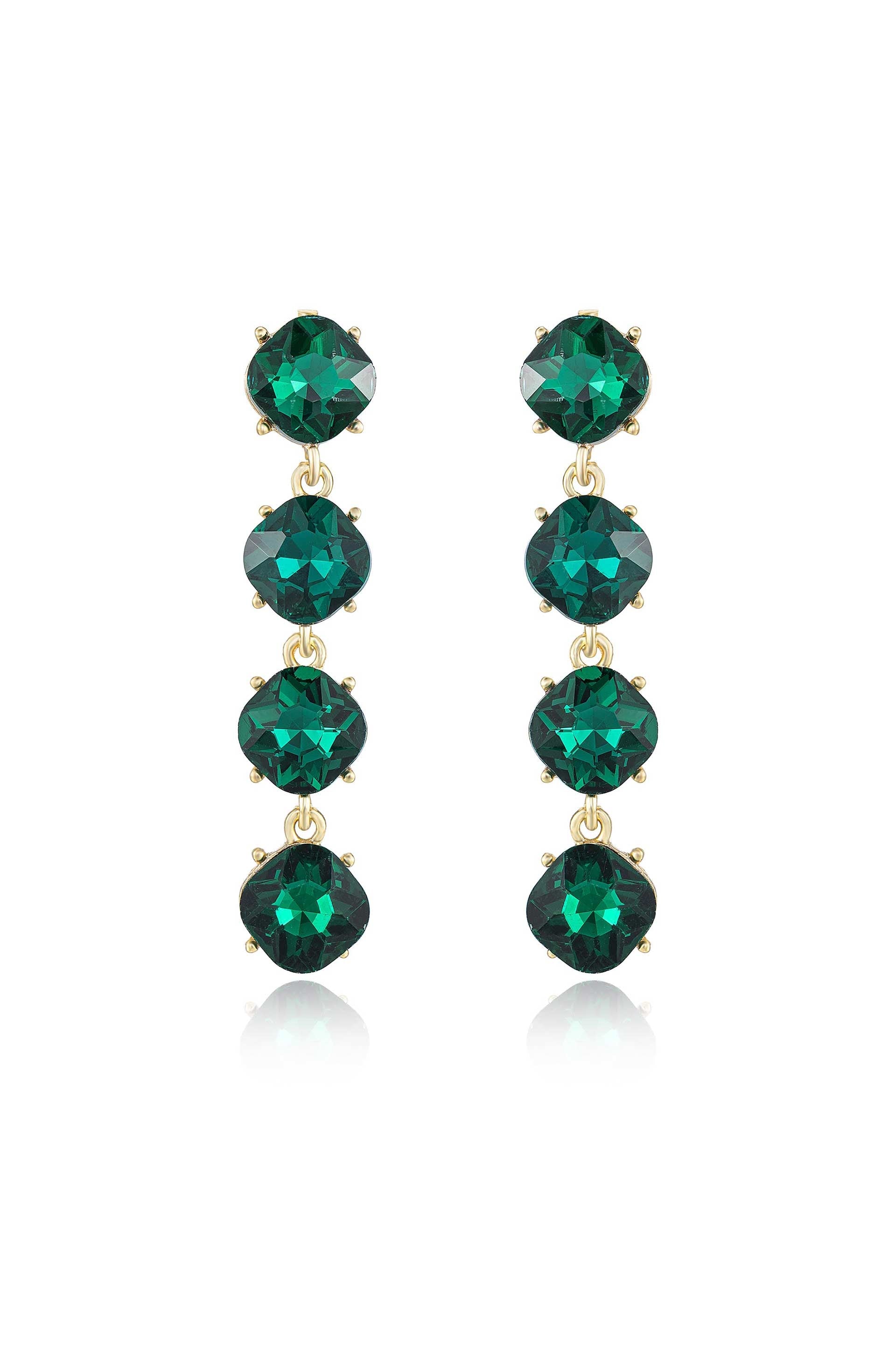 Four the Money Earrings - Stylish Gold Plated Hoop Earrings for Women | Perfect for Parties, Weddings & Everyday Wear