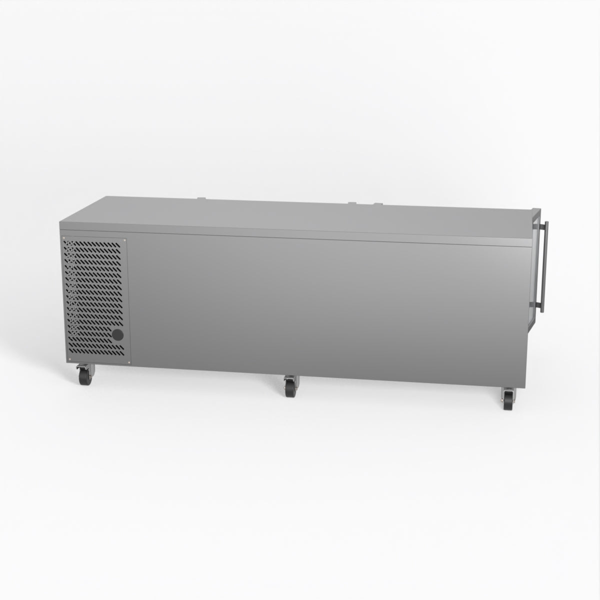 AG 4 Glass Door Commercial Worktop Refrigerator - Under Counter Fridge for Restaurants, Bars & Kitchens | Perfect for Food Storage & Beverage Cooling