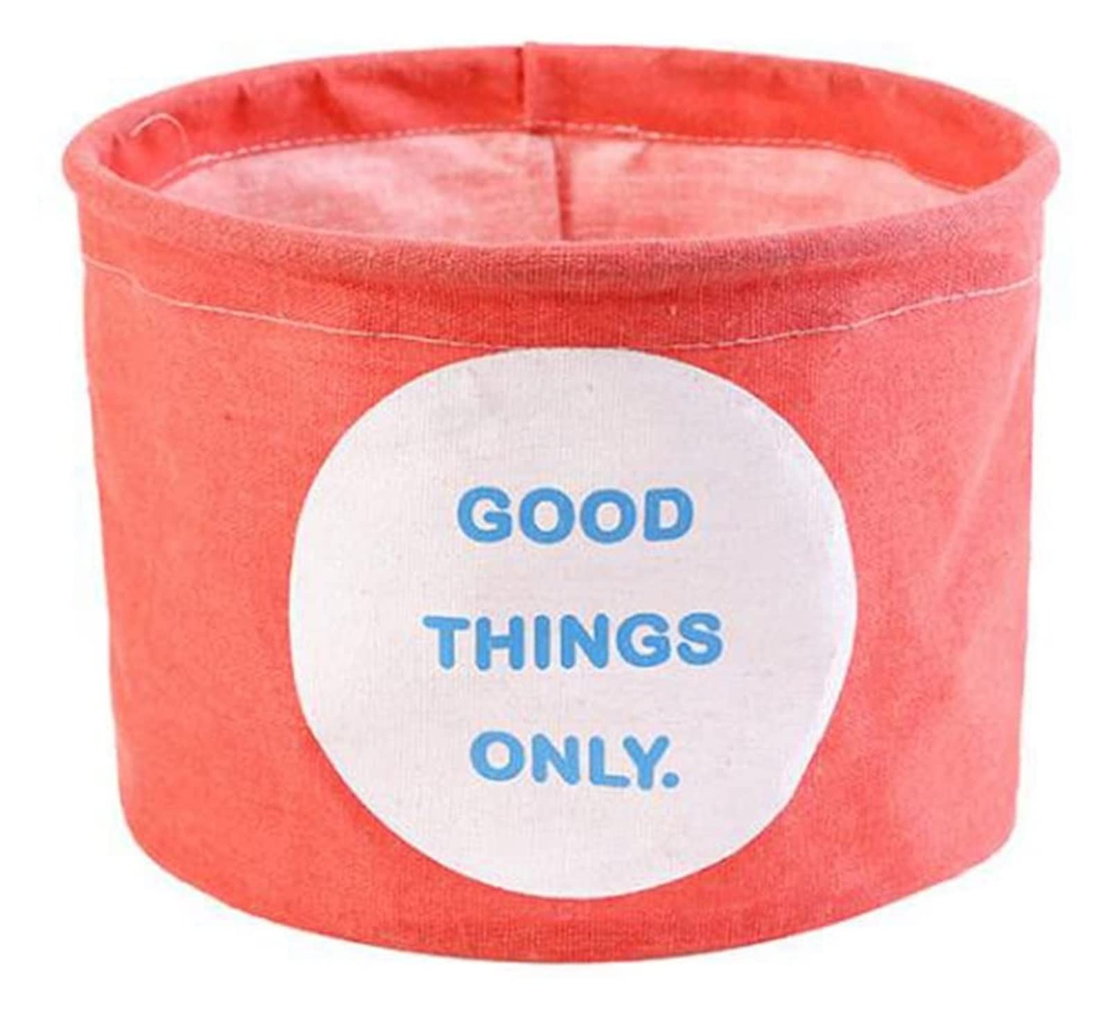Multifunctional Cotton Linen Storage Box - Waterproof Clothes Organizer Basket for Wardrobe, Desktop & Home Organization | Perfect for Bedroom, Closet & Office Storage
