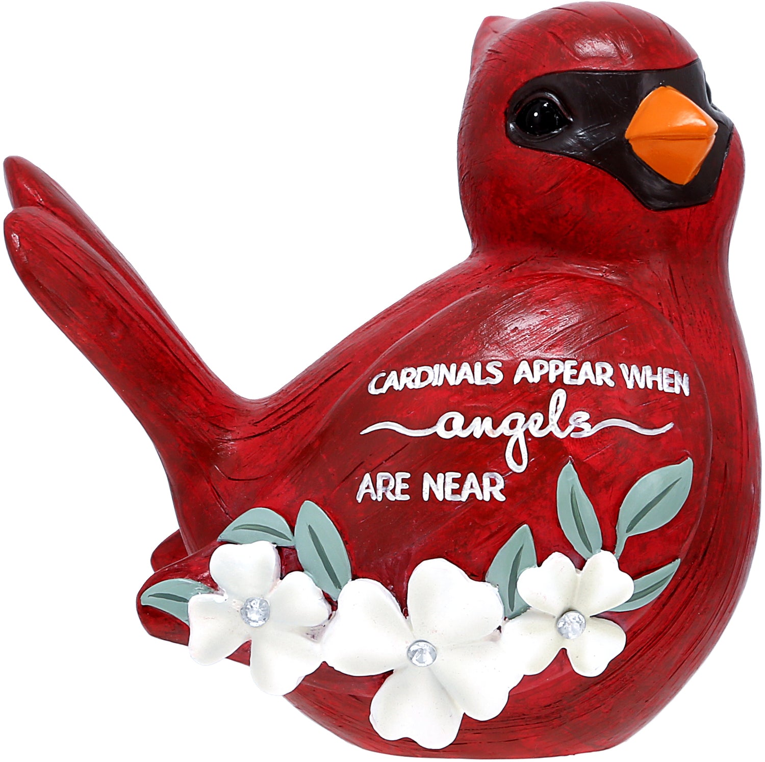 4.25 Inch Cardinal Figurine - Handcrafted Red Cardinal Bird Statue for Home Decor, Garden Ornament, and Christmas Decoration | Perfect Gift for Bird Lovers & Nature Enthusiasts