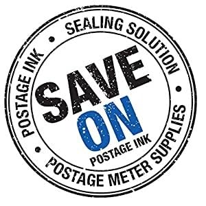 Compatible Pitney Bowes SL-870-1 Red Ink Cartridge - OEM Replacement for SendPro Mailstation CSD1 Postage Meter | High-Quality Inkjet Printer Ink | Perfect for Mailing, Shipping & Office Use