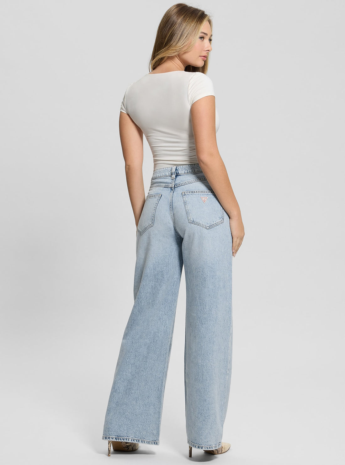 Blue Bellflower Denim Jeans - Light Wash Women's High Waist Skinny Jeans | Perfect for Casual Wear, Dating & Office Outfits