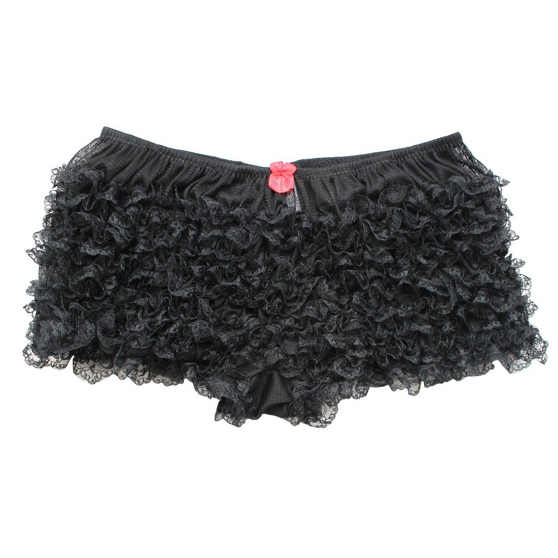 Lace Trimmed Women's Ruffled Panties - Layered Mesh Pettipants & Knickers for Dance, Bloomers, and Vintage Style - Perfect for Ballet, Burlesque, and Lingerie Fashion
