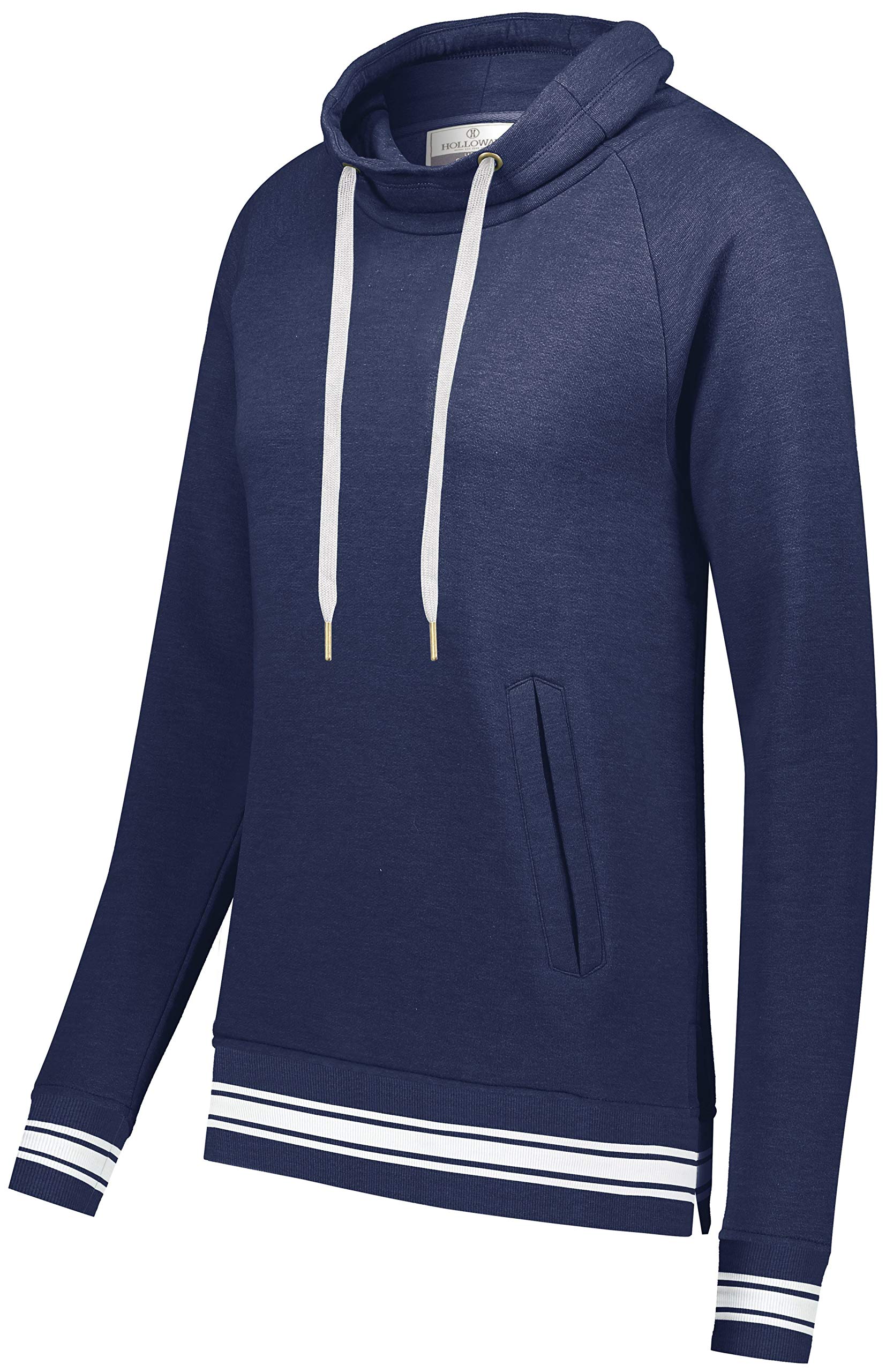 Holloway Women's All-American Funnel Neck Pullover Sweater - Cozy Casual Knit Top for Fall & Winter Outfits