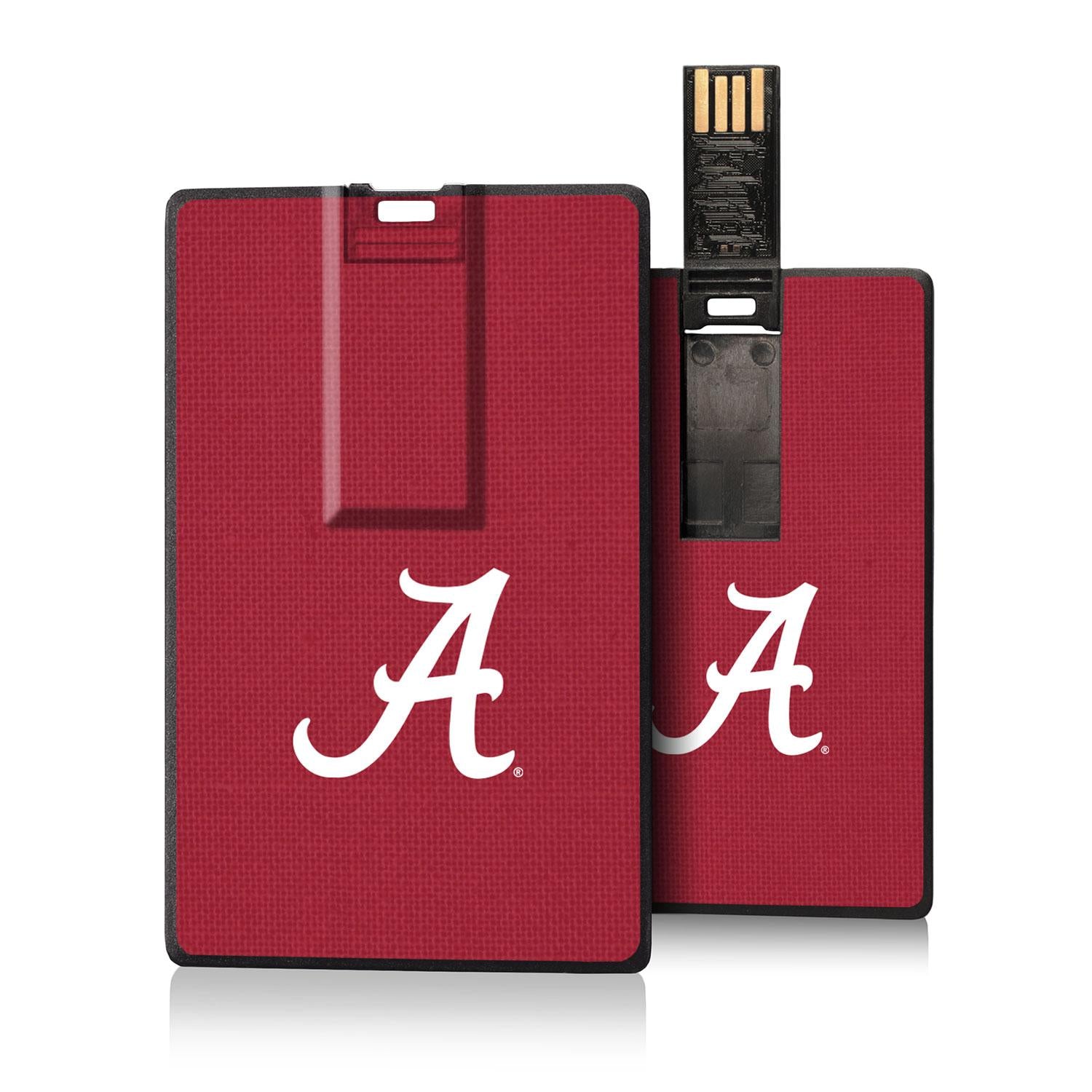 Alabama Crimson Tide 32GB USB Flash Drive with Credit Card Design - Perfect for Gifts, School, Office & Game Day Storage