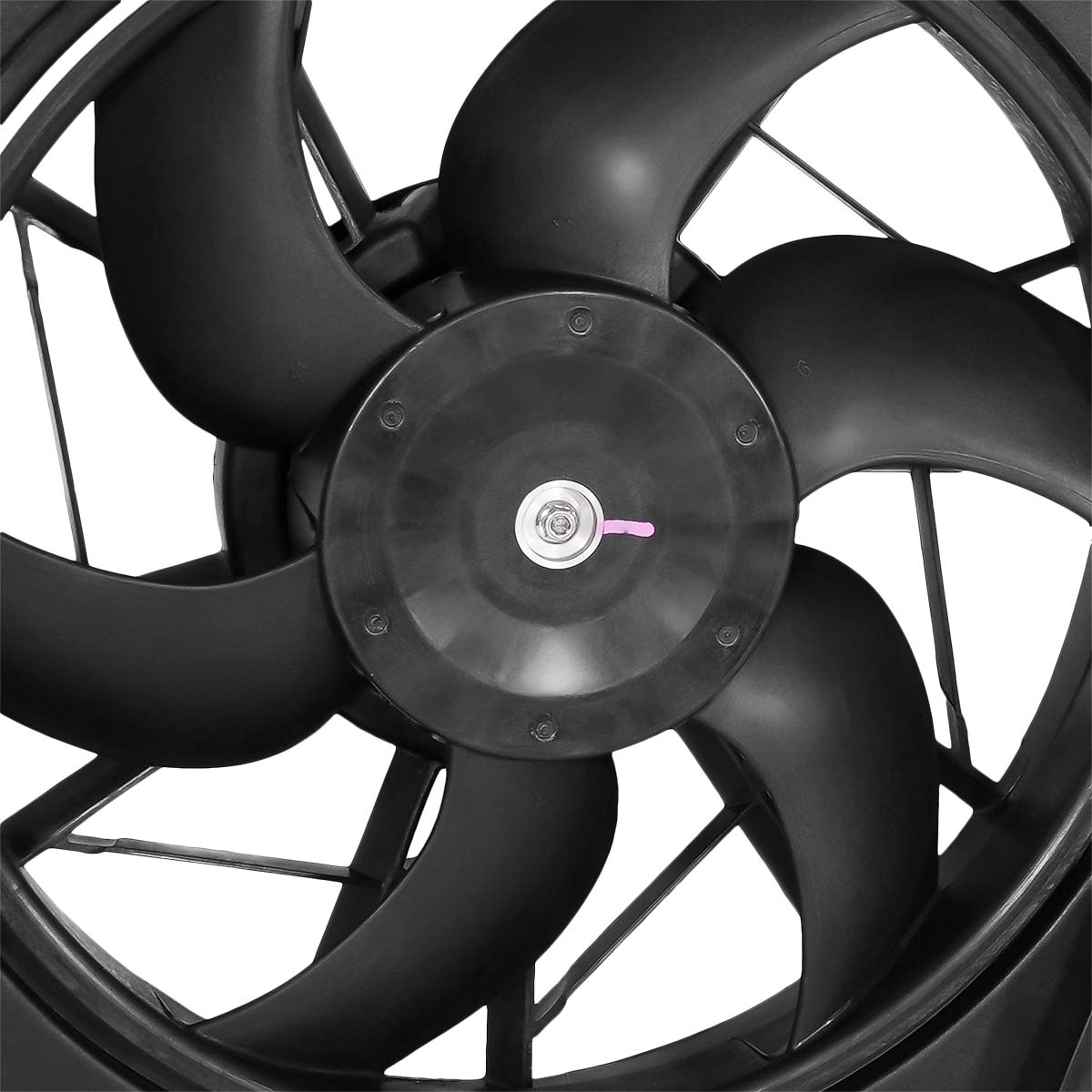 DNA Motoring OEM-RF-0128 GM3115219 Replacement Radiator Cooling Fan Assembly - Black | Factory Style Direct Fit for GM Vehicles | Perfect for Engine Cooling & Overheating Prevention
