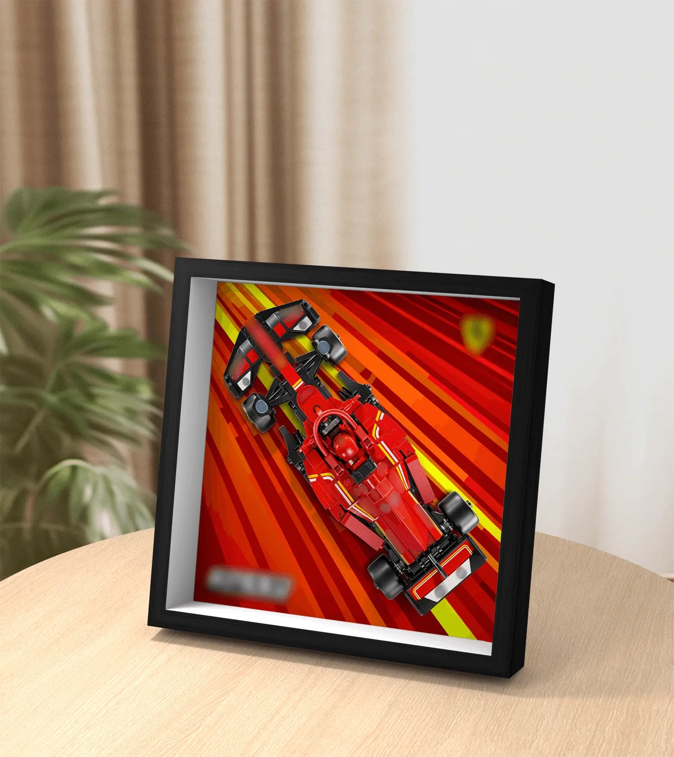 LEGO Speed Champions Display Frame - Premium Picture Frame for LEGO Car Models - Perfect for Showcasing LEGO Speed Champions Collection in Home or Office Decor