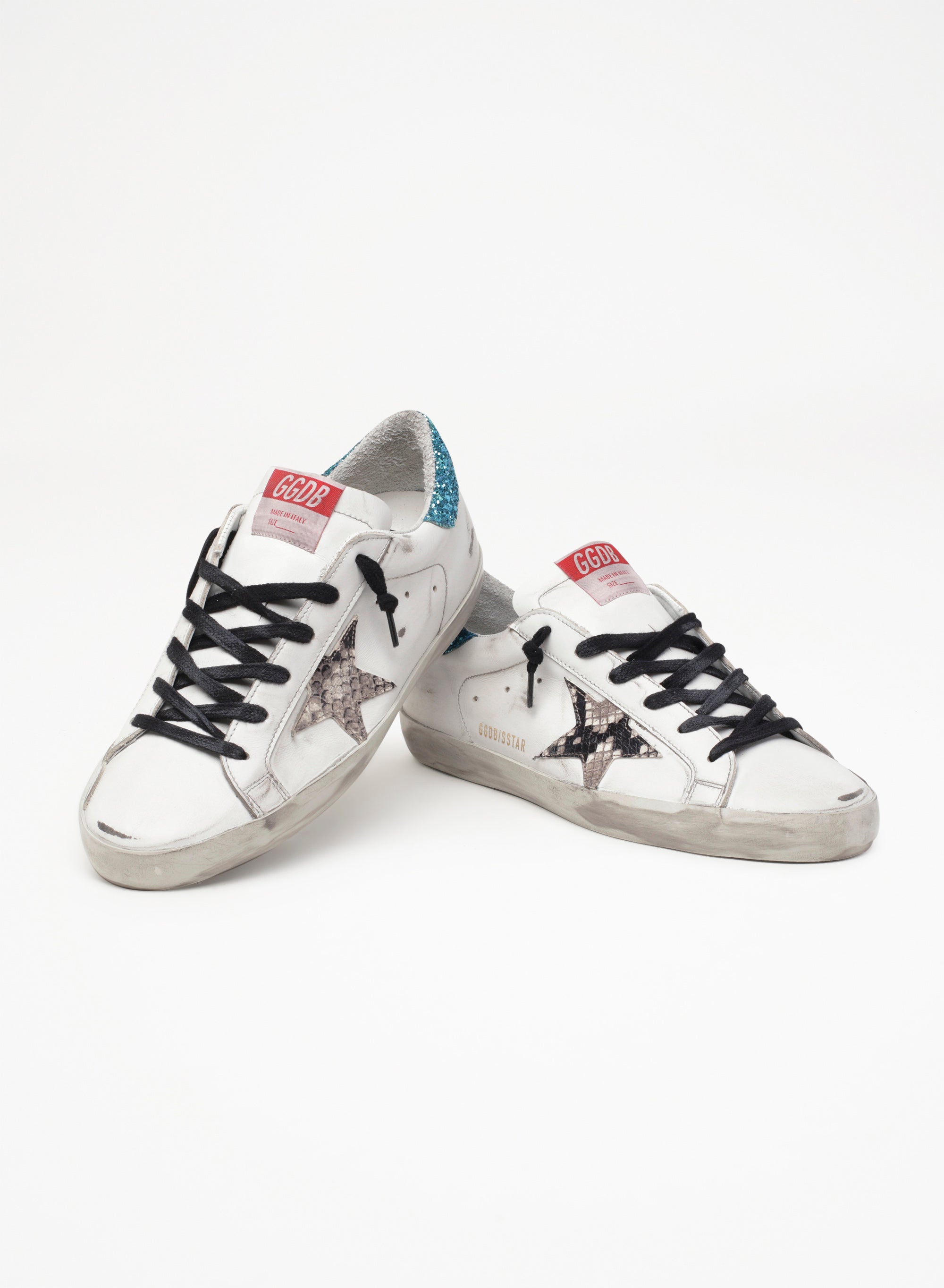Adidas Superstar Women's Sneakers with Python Print & Glitter Heel - Trendy Casual Shoes for Streetwear & Everyday Fashion