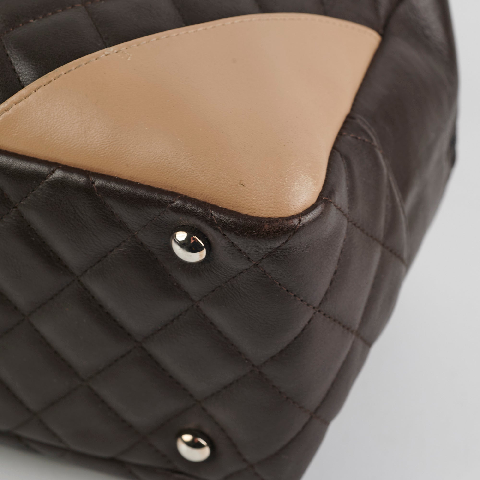 Chanel Cambon Quilted Leather Bowler Bag - Luxury Designer Handbag for Women, Perfect for Work, Travel & Evening Events