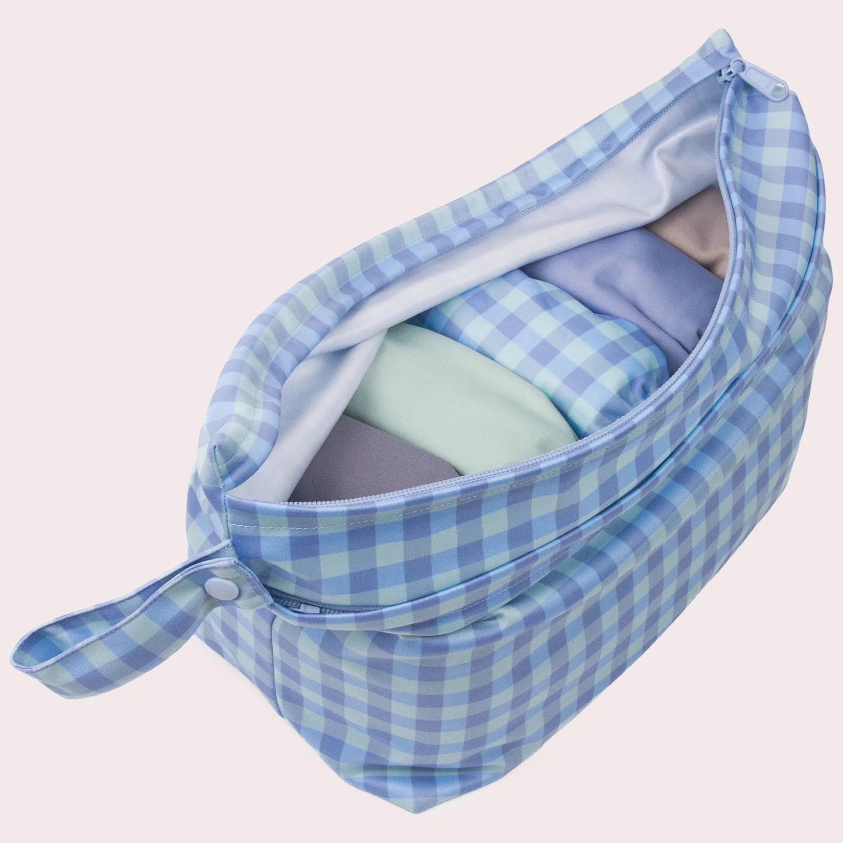 Econaps Large Waterproof Wet Bag for Swimsuits, Diapers & Clothes - Perfect for Pool, Beach & Travel