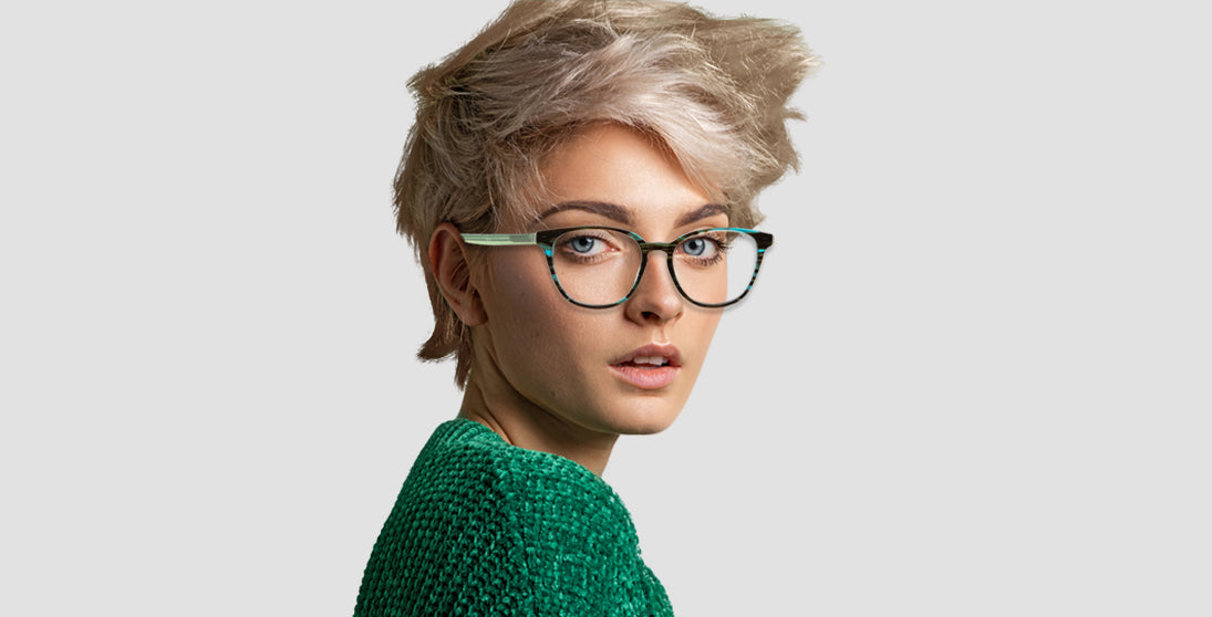 Stylish Acetate Eyeglasses for Women - Megan Frame - Perfect for Reading, Work & Everyday Fashion