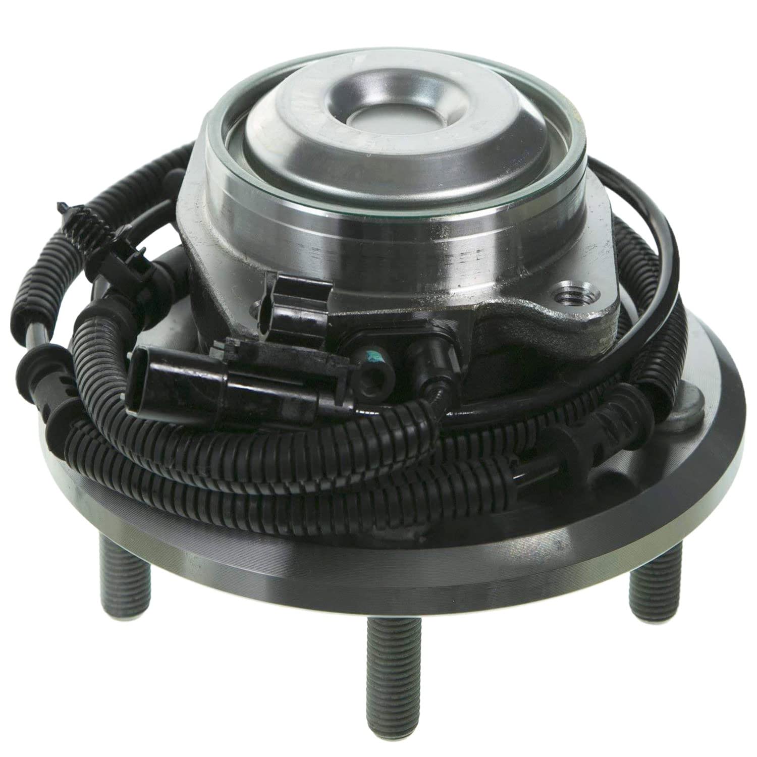 512360 Rear Wheel Bearing and Hub Assembly 5-Lug w/ABS - Compatible with Dodge Grand Caravan, Chrysler Town & Country, VW Routan - Perfect for Smooth Ride & ABS System Maintenance (2-Piece Set)