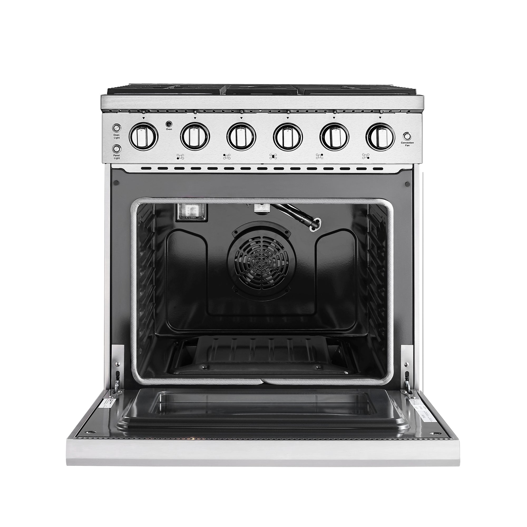 Empava 30 Inch Professional Freestanding Gas Range with 4 Burners - Stainless Steel 30GR10 - Ideal for Home Kitchens & Restaurant Style Cooking