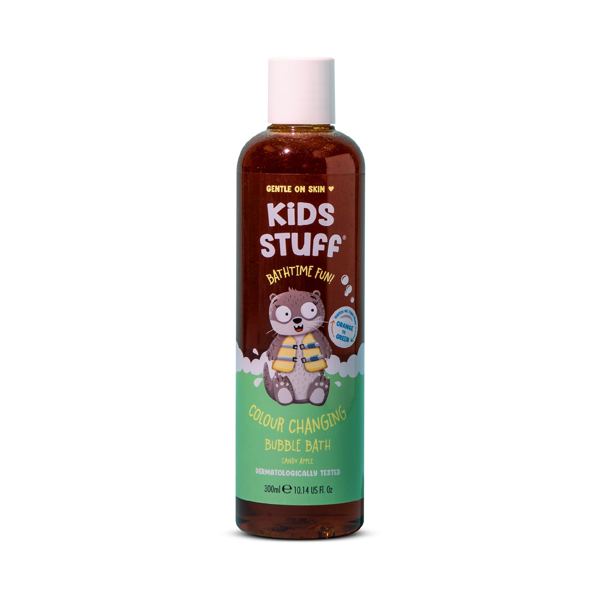 Color Changing Kids Bubble Bath - Orange to Green Fun Bath Time for Toddlers & Children (300ml) | Sensory Play & Relaxing Bath Experience