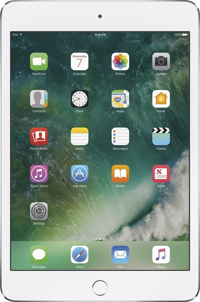 Refurbished Apple iPad Mini 4 32GB WiFi - Silver | Compact & Portable Tablet for Travel, Work & Entertainment | Like New Condition
