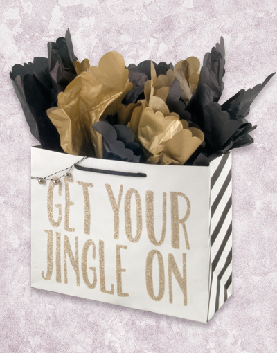 Festive Christmas Gift Bags - Bulk Holiday Party Favor Bags for Xmas Celebrations, Office Gifts & Stocking Stuffers