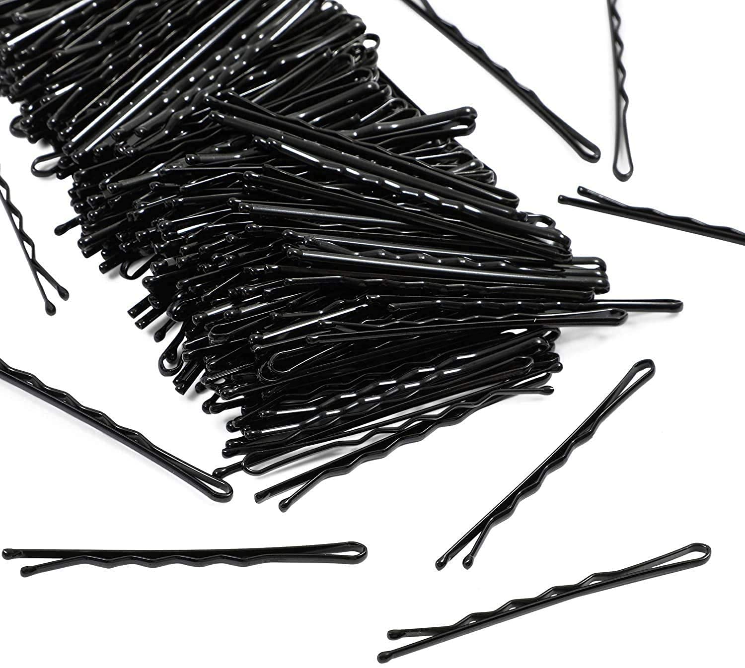 Ghelonadi 100-Pack Multicolor Metal Bobby Pins | Hair Styling Clips for Women & Girls | Perfect for Weddings, Bun Hairstyles & Professional Hairdressing