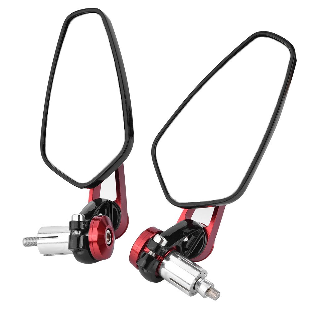 Senyar 360 Degree Adjustable Aluminum Alloy Motorcycle Handlebar Mirrors - Universal 7/8