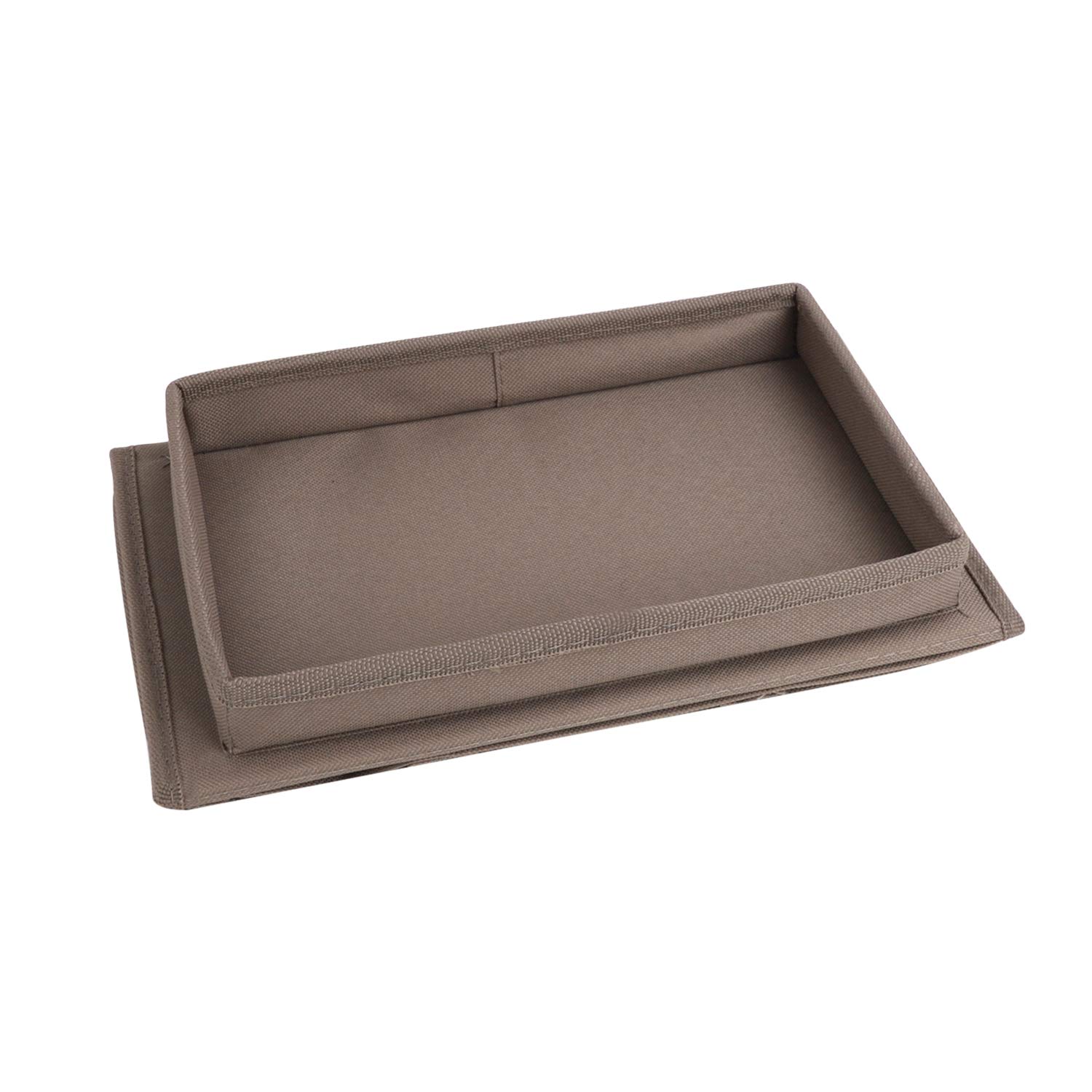 Non-Slip Sofa Armrest Organizer with Cup Holder & Storage Pockets - Perfect for TV Remote, Phone, Tablet, Books & Drinks - Ideal for Recliners, Couches, Armchairs & Bedside Use
