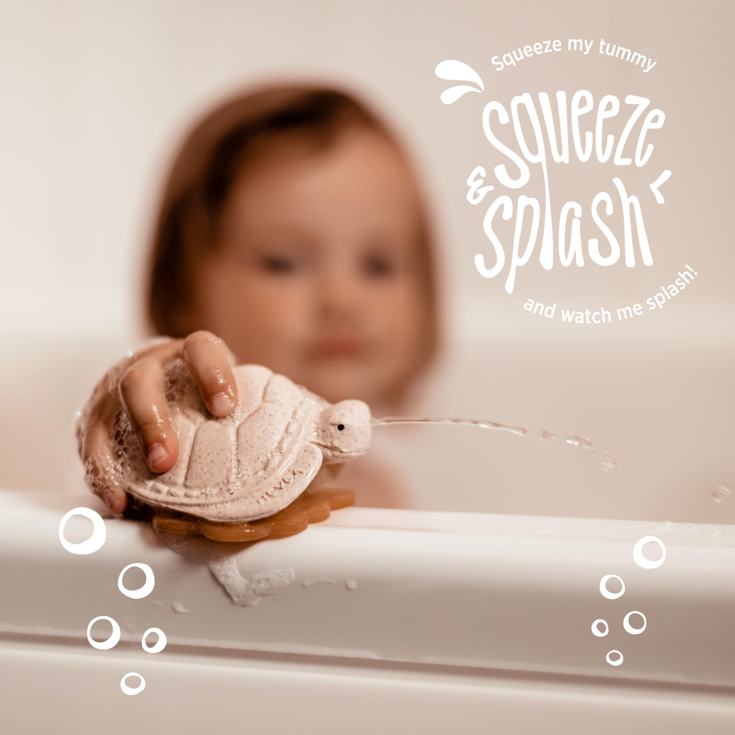 Whale & Turtle Bath Toys Gift Set for Kids - Squeeze'n'Splash Fun Water Play Set - Perfect for Bathtime, Pool Parties & Sensory Play