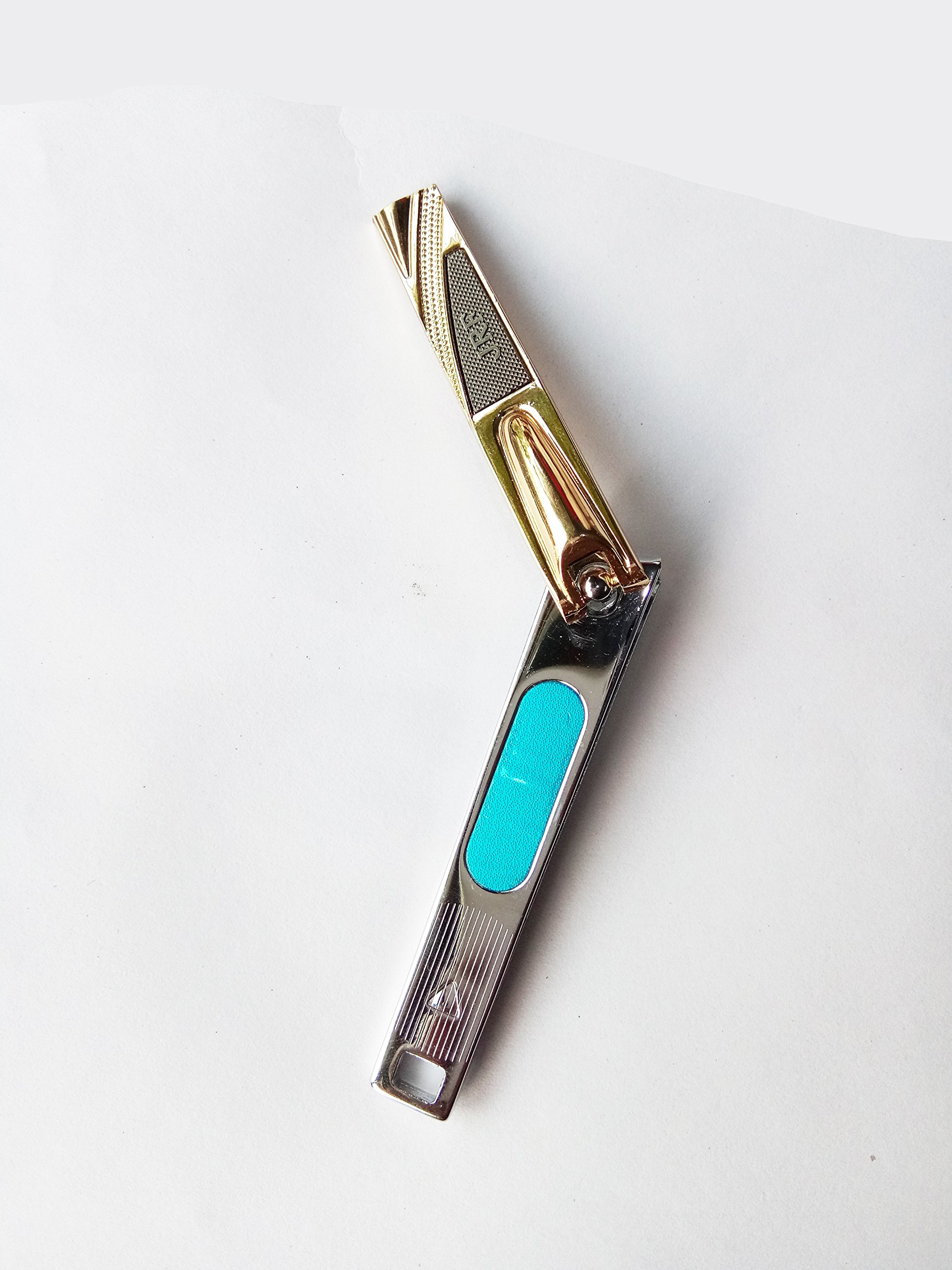 Premium Stainless Steel Nail Clipper Set - Sharp Metal Nail Cutter for Men & Women - Durable Toenail & Fingernail Trimmer for Travel, Home, and Salon Use