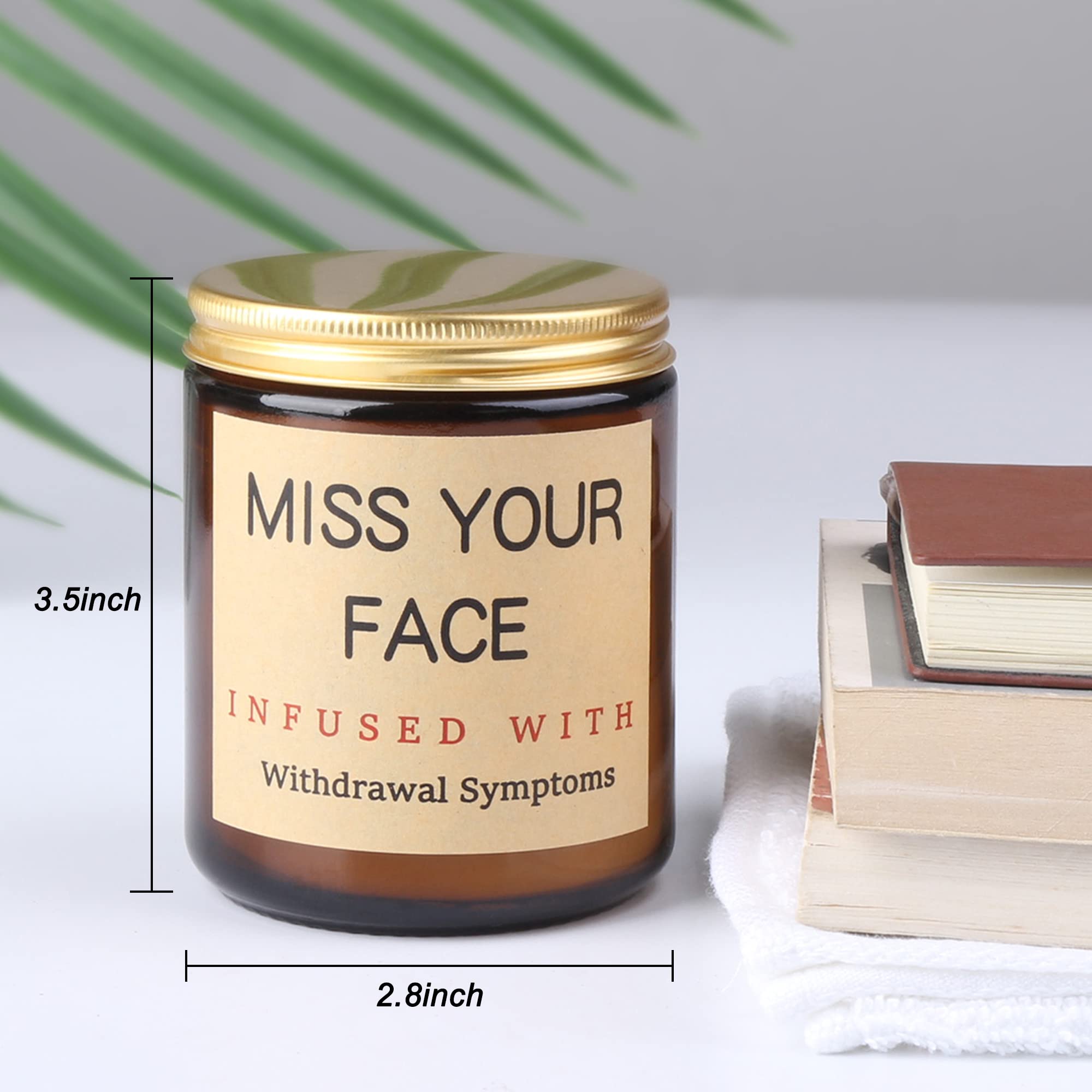Thoughtful Soy Wax Lavender Scented Candles - Perfect Gifts for Women, Best Friends, Her, Him, Wife, Girlfriend, Boyfriend, Father, Mother, Coworker, Dad from Daughter or Son | Ideal for Relaxation, Home Decor, Spa Nights & Romantic Ambiance